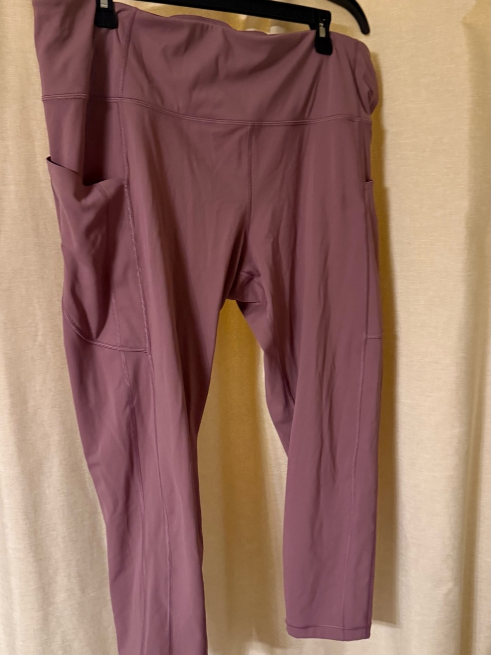 Athleta Dusty Mauve High-Rise Pocket Leggings